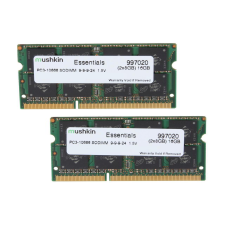 Mushkin 16GB /1333 Essentials DDR3 Notebook RAM KIT (2x8GB) (997020) memória (ram)