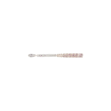 MUSTAD AJI BEAVER TAIL 2.5'' CLEAR LUMINOUS SILVER GLITTER 12DB/CSOMAG horog