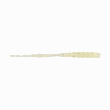 MUSTAD AJI STRAIGHT TAIL 3'' WHITE LUMINOUS 12DB/CSOMAG horog