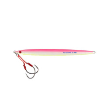 MUSTAD MEZASHI SLIM JIG 200MM 7.9" 150G 5.3OZ 006 GLOW PINK horog