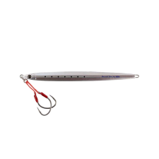MUSTAD MEZASHI SLIM JIG 220MM 8.7" 200G 7.1OZ 004 SHIRASU GLOW horog