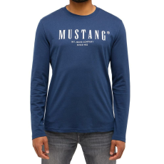 Mustang Asheville C Print Férfi Hosszú Ujjú Póló