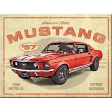 Mustang RETRO Ford Mustang – GT 1967 – Hűtőmágnes hűtőmágnes
