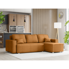  Mustársárga sarokkanapé SMART COSARO, kétoldalas + 2 párna INGYEN  Poso 001 bútor