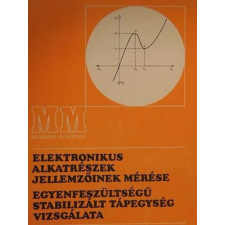 Műszaki Könyvkiadó Elektronikus alkatrészek jellemzőinek mérése - Váradi Antal antikvárium - használt könyv
