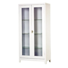  Műszer és gyógyszer szekrény fém 2 ajtós gyógyászati segédeszköz