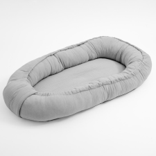 Muszlin babafészek kisbabák számára New Baby light grey babafészek