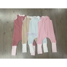  Muszlin kamáslis tipegő hálózsák - mályva hálózsák, pizsama