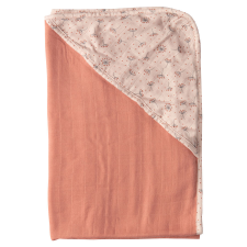 Muszlin kapucnis törülköző bambusszal Bébé-Jou Fabulous Wish Pink lakástextília