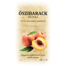MUTA Matrica őszibarack pálinka 50db/csom borászati kellék