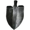 MUTA Silver ásó kovácsolt, taposóval 1,35 kg (14710)