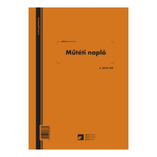 Műtéti napló 100 lapos könyv A/4 álló nyomtatvány