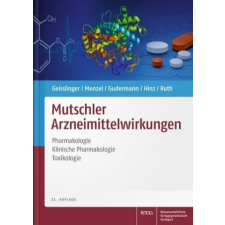 Mutschler Arzneimittelwirkungen – Sabine Menzel,Thomas Gudermann,Burkhard Hinz,Peter Ruth idegen nyelvű könyv