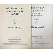 Művelődésügyi Minisztérium Középiskolai matematikai lapok (fizika rovattal bővítve) - 40. kötet - 1-2. szám - Művelődésügyi Minisztérium antikvárium - használt könyv