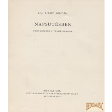 Művelt Nép Napsütésben (Fényképezés a természetben) antikvárium - használt könyv