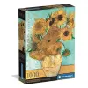  Művészet Sunflowers 1000 db-os Compact puzzle Clementoni
