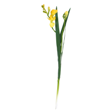  Művirág frézia sárga 60 cm dekoráció