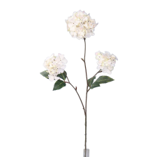  Művirág hortenzia krémszínű 85 cm dekoráció
