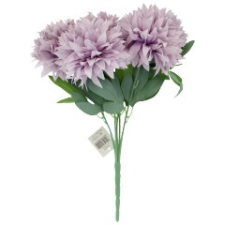  Művirág - Krizantém (43x29 cm), halvány-lila dekoráció