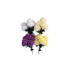  Művirág krizantémcsokor többféle színben 38cm XX01X9