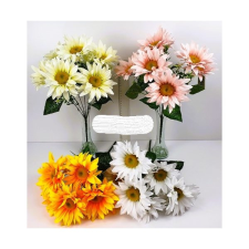  Művirág margaréta 7 fejes csokor 4 szín dekoráció