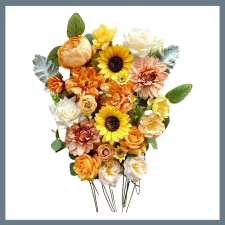  Művirágcsokor - sárga árnyalatok MP42647 dekoráció