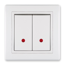  MV5 105j csillárkapcsoló jelzőfényes fehér villanyszerelés