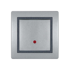  MV5 106j alternatív kapcsoló jelzőfényes ezüst villanyszerelés