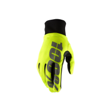 MX Kesztyűk 100% Hydromatic neon sárga L motoros kesztyű