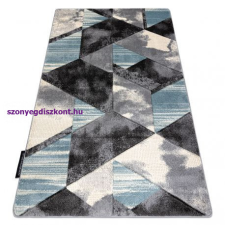 My carpet company kft ALTER szőnyeg Wet Geometriai, háromszögek, trapéz kék 120x170 cm lakástextília