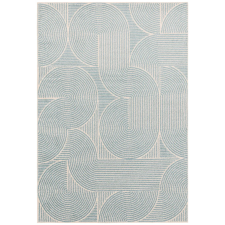 My carpet company kft ASY Muse 120x170cm Blue Swirl Rug MU02 szőnyeg lakástextília