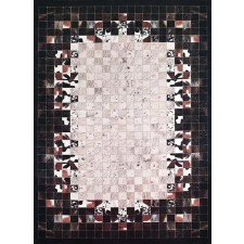 My carpet company kft Ber Porte 2054 fekete 120x180cm- vékony modern szőnyeg lakástextília