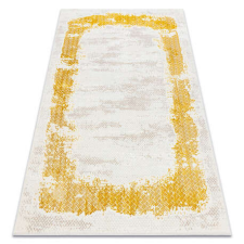My carpet company kft CORE szőnyeg 004A árnyékolt - Structural, két szintű, elefántcsont / arany 80x150 cm lakástextília