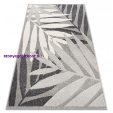 My carpet company kft Feel szőnyeg 1827/16811 LEVELEK szürke / krém 280x370 cm lakástextília