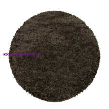 My carpet company kft FLUFFY 3500 BROWN 200 x 200 -kör szőnyeg lakástextília