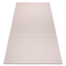 My carpet company kft Fonott sizal flat szőnyeg 48603/526 Szemek krém rózsaszín 80x150 cm lakástextília