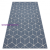 My carpet company kft Fonott sizal flat szőnyeg 48721/591 TAKARÓKA 3D kék 200x290 cm