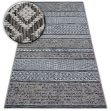 My carpet company kft Fonott sizal szőnyeg LOFT 21118 boho elefántcsont/ezüst/szürke 80x150 cm lakástextília