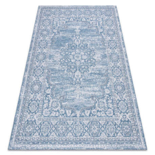 My carpet company kft Fonott sizal szőnyeg LOFT 21213 kék / ezüst / elefántcsont 160x230 cm lakástextília