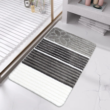 My carpet company kft Fürdőszobai szőnyeg 1 részes - DEN szürke csíkos fürdőszoba kiegészítő