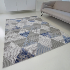 My carpet company kft Modern szőnyeg akció, ZARIF 9928 szürke-kék 80x150cm lakástextília