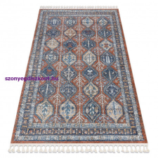 My carpet company kft Modern szőnyeg BELLE BG60A sötétkék / bézs Rojt 140x190 cm lakástextília