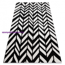 My carpet company kft Modern szőnyeg MUNDO E0571 szabadtéri bézs / fekete 200x290 cm lakástextília