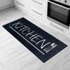 My carpet company kft MY. SIL Konyhai szőnyeg 77x197cm-fekete kitchen