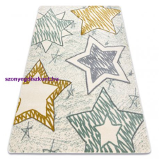My carpet company kft PETIT szőnyeg STARS csillagok zöld 80x150 cm lakástextília