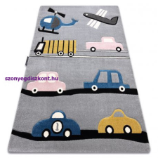 My carpet company kft PETIT szőnyeg TOYS JÁTÉKOK AUTÓ szürke 120x170 cm lakástextília