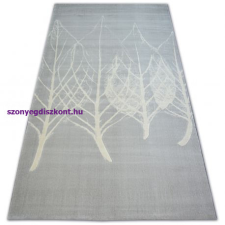 My carpet company kft Scandi szőnyeg 18281/652 - LEVELEK szürke krém 80x150 cm lakástextília
