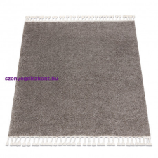 My carpet company kft Szőnyeg BERBER 9000 square barna Rojt shaggy 120x120 cm lakástextília