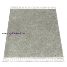 My carpet company kft Szőnyeg BERBER 9000 square zöld Rojt shaggy 120x120 cm lakástextília