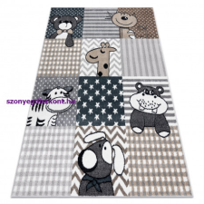 My carpet company kft Szőnyeg FUN Pets gyerekeknek, állatok szürke 120x170 cm lakástextília